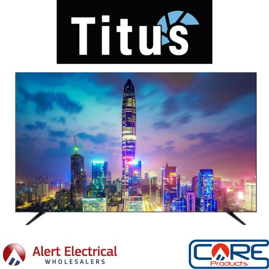 Titus Range of CCTV Monitors available to order form Alert Electrical