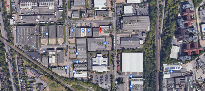Leicester Branch Map